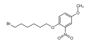 2-(ω-Brom-n-hexyloxy)-5-methoxy-nitrobenzol_98263-78-6