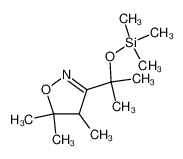 4,5,5-trimethyl-3-(2-((trimethylsilyl)oxy)prop-2-yl)-2-isoxazoline_98269-91-1
