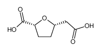 (+-)-cis(?)-5-carboxymethyl-tetrahydro-furan-2-carboxylic acid_98272-85-6