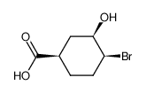 (+/-)-4c-bromo-3c-hydroxy-cyclohexane-r-carboxylic acid_98273-01-9
