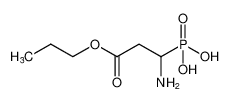 Propanoic acid, 3-amino-3-phosphono-, 1-propyl ester_98304-76-8