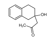 1-(2-Hydroxy-1,2,3,4-tetrahydro-naphthalen-2-yl)-propan-2-one_98314-93-3