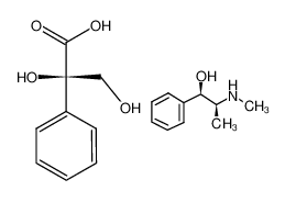 (-)-ephedrine (+)-α-phenylglycerate_98324-49-3
