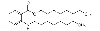 Benzoic acid, 2-(octylamino)-, octyl ester_98326-22-8