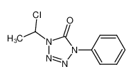 4-(1-chloroethyl)-l-phenyl-5(4H)-tetrazolinone_98326-76-2