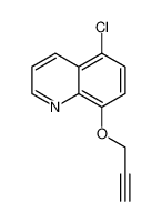 Quinoline, 5-chloro-8-(2-propynyloxy)-_98328-94-0