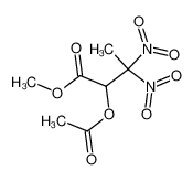 2-acetoxy-3,3-dinitro-butyric acid methyl ester_98335-06-9