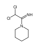 1-(2,2-dichloro-acetimidoyl)-piperidine_98336-39-1
