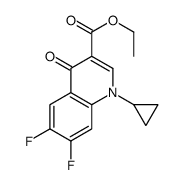 ethyl 1-cyclopropyl-6,7-difluoro-4-oxoquinoline-3-carboxylate_98349-25-8