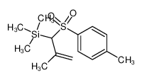 Trimethyl-[2-methyl-1-(toluene-4-sulfonyl)-allyl]-silane_98351-33-8