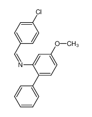 [1-(4-Chloro-phenyl)-meth-(Z)-ylidene]-(4-methoxy-biphenyl-2-yl)-amine_98351-93-0