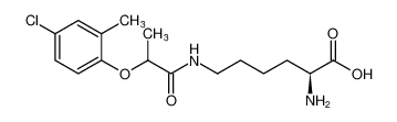 L-Lysine, N6-[2-(4-chloro-2-methylphenoxy)-1-oxopropyl]-_98359-96-7