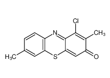 3H-Phenothiazin-3-one, 1-chloro-2,7-dimethyl-_98370-71-9