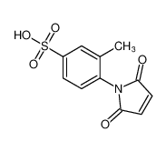 4-(2,5-dioxo-2,5-dihydro-1H-pyrrol-1-yl)-3-methylbenzenesulfonic acid_98373-85-4