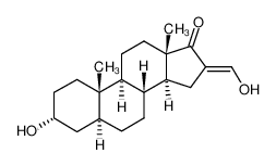 (3α,5α)-3-hydroxy-16-hydroxymethyleneandrostan-17-one_98391-23-2