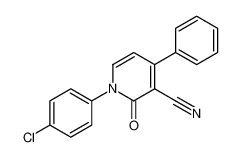 3-Pyridinecarbonitrile, 1-(4-chlorophenyl)-1,2-dihydro-2-oxo-4-phenyl-_98394-88-8