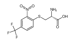(R)-2-Amino-3-(2-nitro-4-trifluoromethyl-phenylsulfanyl)-propionic acid_98413-16-2