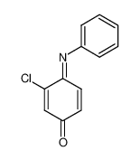 3-Chloro-4-[(Z)-phenylimino]-cyclohexa-2,5-dienone_98415-84-0