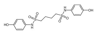 Butane-1,4-disulfonic acid bis-[(4-hydroxy-phenyl)-amide]_98416-00-3