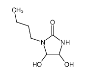 1-butyl-4,5-dihydroxy-imidazolidin-2-one_98428-66-1