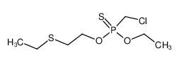 Chlormethyl-thiophosphonsaeure-O-ethyl-O-(2-ethylmercaptoethyl)-ester_98432-88-3