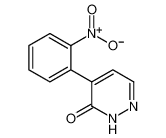 3(2H)-Pyridazinone, 4-(2-nitrophenyl)-_98441-30-6