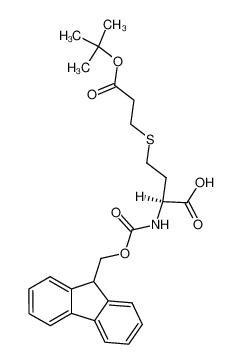(2S)-4-{[3-(tert-butoxy)-3-oxopropyl]sulfanyl}-2-{[(9H-fluoren-9-ylmethoxy)carbonyl]amino}butanoic  acid_98441-66-8