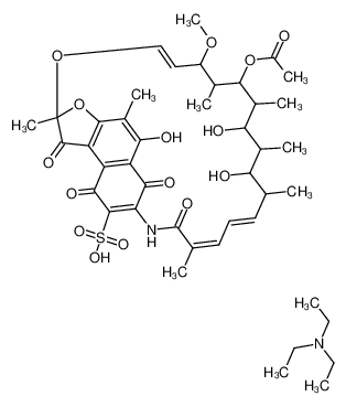 triethylammonium rifamycin S-3-sulfonate_98442-68-3