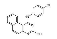 1-(4-chloro-anilino)-4H-benzo[f]quinazolin-3-one_98469-00-2