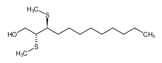 1-Dodecanol, 2,3-bis(methylthio)-, (R*,S*)-_98475-48-0
