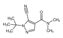 1-(tert-butyl)-5-cyano-N,N-dimethyl-1H-pyrazole-4-carboxamide_98477-16-8