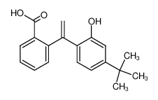 2-((4-tert-Butyl-2-hydroxyphenyl)ethenylidene)benzoic acid_98478-21-8