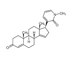3-((8R,9S,10R,13R,17S)-10,13-dimethyl-3-oxo-2,3,6,7,8,9,10,11,12,13,16,17-dodecahydro-1H-cyclopenta[a]phenanthren-17-yl)-1-methylpyridin-2(1H)-one_98479-89-1