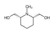 2r,6c-bis-hydroxymethyl-1-methyl-piperidine_98487-06-0
