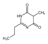 5-methyl-2-propyl-1H-pyrimidine-4,6-dione_98489-74-8