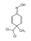 4-dichloromethyl-4-methyl-cyclohexa-2,5-dienone oxime_98490-99-4