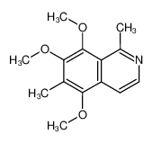 5,7,8-trimethoxy-1,6-dimethylisoquinoline_98498-39-6