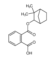 phthalic acid mono-(3,3-dimethyl-[2]norbornyl ester)_98511-36-5