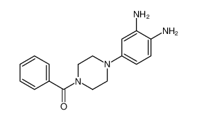5-(4-Benzoylpiperazin-1-yl)-1,2-phenylenediamine_98526-50-2