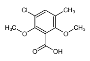 5-chloro-3-methyl-2,6-dimethoxybenzoic acid_98527-18-5