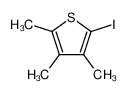 2-iodo-3,4,5-trimethyl-thiophene_98547-17-2