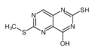 6-methylsulfanyl-2-thioxo-2,3-dihydro-1H-pyrimido[5,4-d]pyrimidin-4-one_98550-20-0