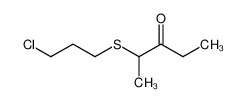 2-(3-chloro-propylsulfanyl)-pentan-3-one_98551-44-1