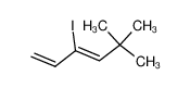 3-iodo-5,5-dimethyl-hexa-1,3-diene_98560-10-2