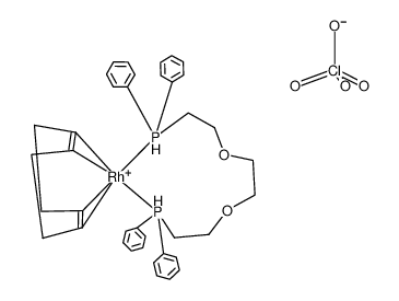 {(cyclooctadiene)Rh(1,8-bis(diphenylphosphino)-3,6-dioxaoctane)} perchlorate_98569-59-6