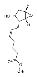 (Z)-7-((1R,2R,3R,5S)-3-Hydroxy-6-oxa-bicyclo[3.1.0]hex-2-yl)-hept-5-enoic acid methyl ester_98574-69-7