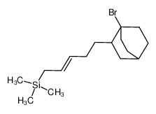 5-(1-bromo-2-bicyclo(2.2.2)octyl)-1-(trimethylsilyl)-2-pentne_98577-14-1