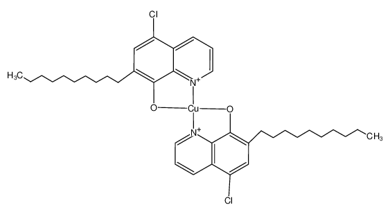 {bis(5-chloro-7-decylquinoline-8-olato)copper}_98580-47-3