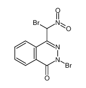 2-bromo-4-(bromo-nitro-methyl)-2H-phthalazin-1-one_98591-53-8