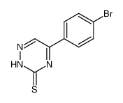 5-(4-bromo-phenyl)-2H-[1,2,4]triazine-3-thione_98592-15-5